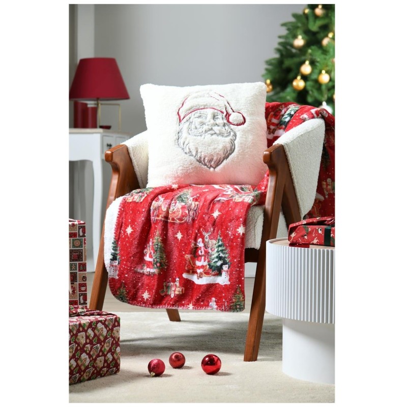 Plaid de Noël Enchanté – Douceur, chaleur et magie des fêtes