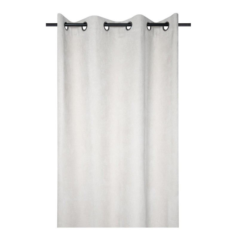 Rideau effet velours côtelé à œillets Antoine – Élégance cocooning