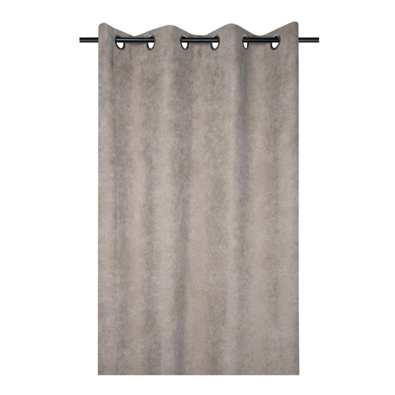 Rideau effet velours côtelé à œillets Antoine – Élégance cocooning