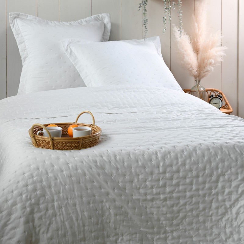 Couvre-lit + taies Collection Chloé – Élégance et confort intemporel