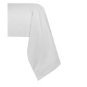 Taie de traversin percale de coton uni Élysée – Douce et raffinée