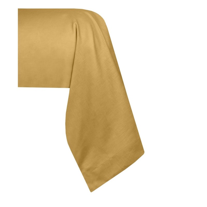 Taie de traversin percale de coton uni Élysée – Douce et raffinée