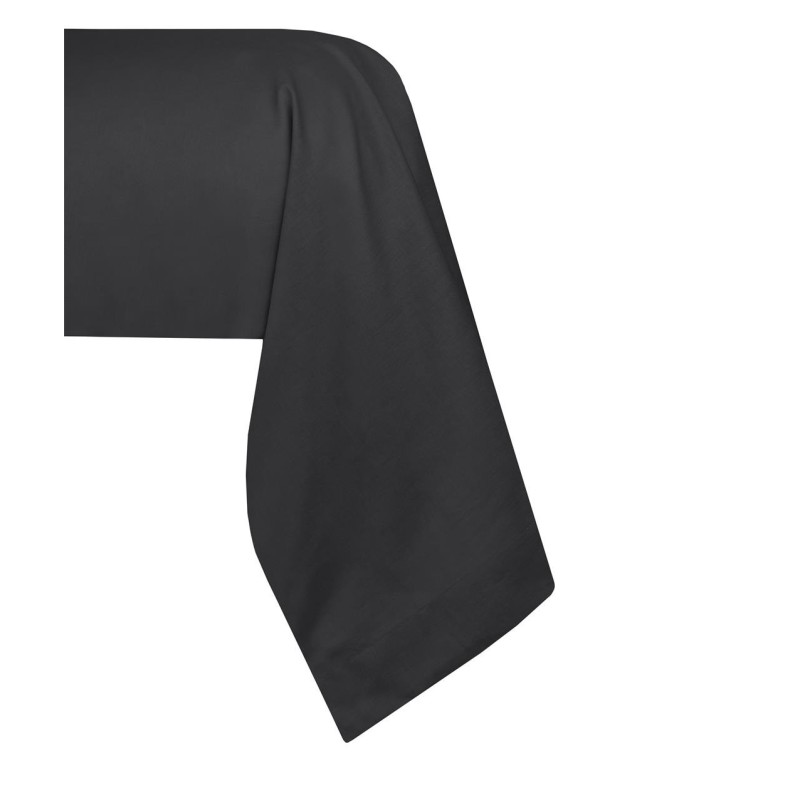 Taie de traversin percale de coton uni Élysée – Douce et raffinée