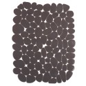 Tapis fond d’évier gris – PVC galets 26 x 30,5 cm – Protection évier design