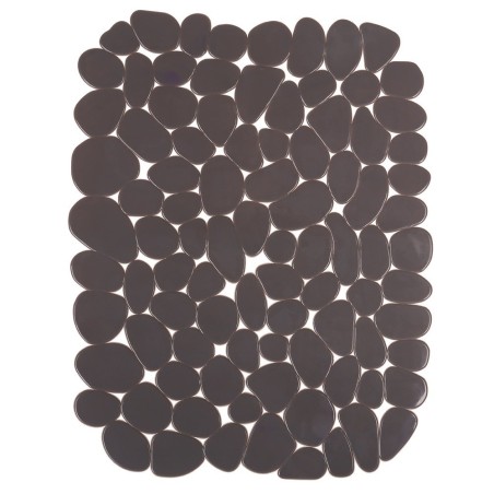 Tapis fond d’évier gris – PVC galets 26 x 30,5 cm – Protection évier design