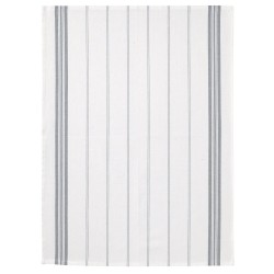 Lot de 2 torchons rayés gris Stone – 100 % coton – 50 x 70 cm